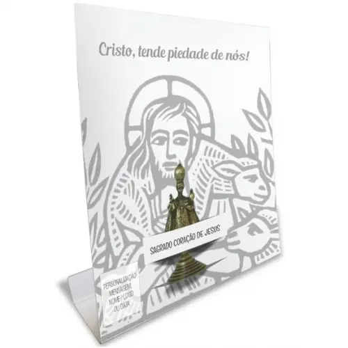 Kit Cartão Altar + Imagem do Menino Jesus de Praga, M2