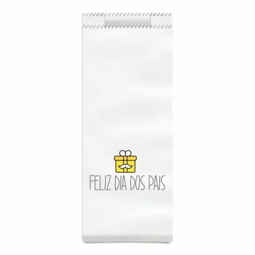 Pais - Saquinho Kraft Simples Personalizado