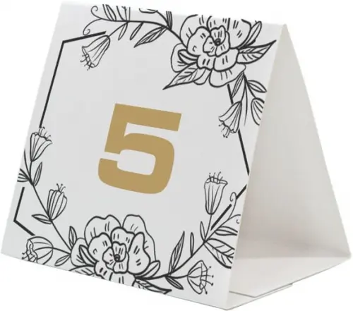 Prisma / Marcador de mesa personalizado