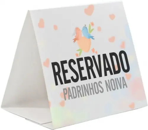 Prisma / Marcador de mesa personalizado