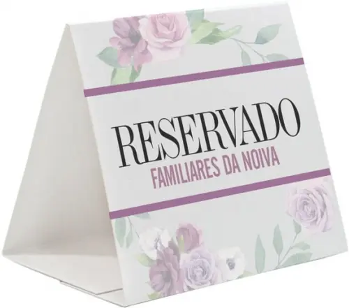 Prisma / Marcador de mesa personalizado