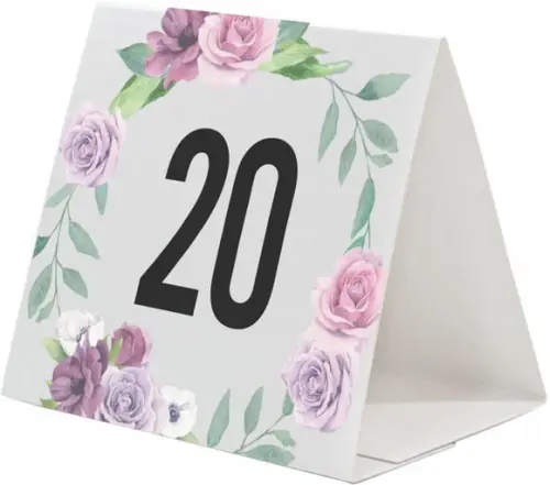 Prisma / Marcador de mesa personalizado