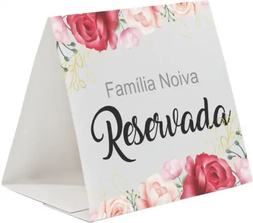 Prisma / Marcador de mesa personalizado