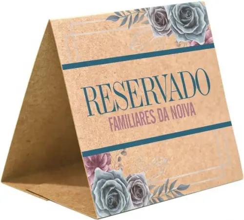 Prisma / Marcador de mesa personalizado