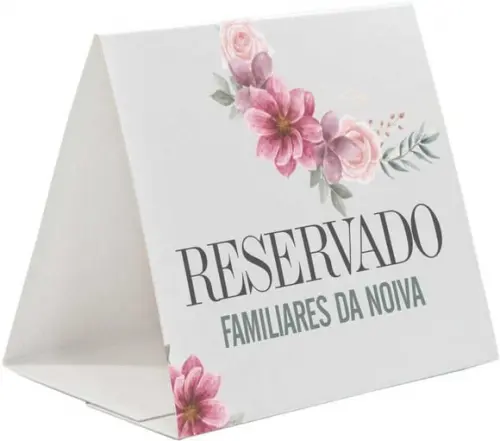 Prisma / Marcador de mesa personalizado