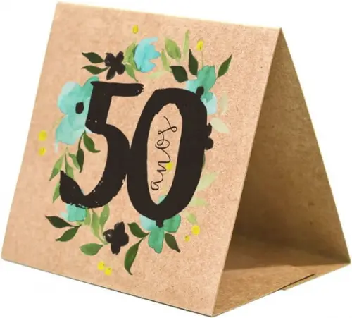 Prisma / Marcador de mesa personalizado festas