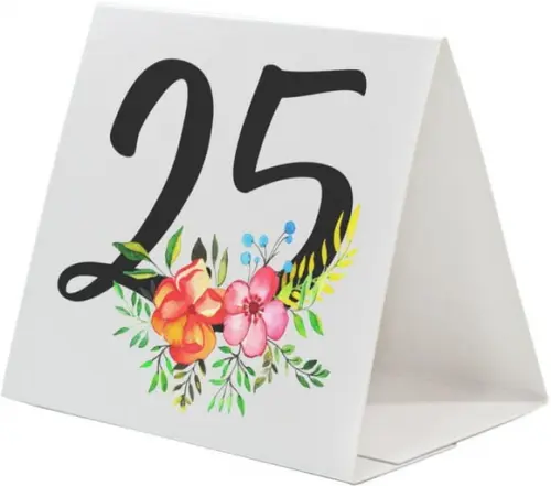 Prisma / Marcador de mesa personalizado festas