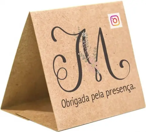 Prisma / Marcador de mesa personalizado festas