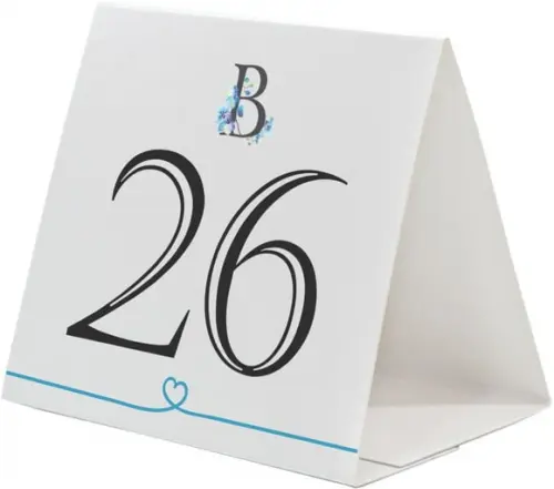 Prisma / Marcador de mesa personalizado festas