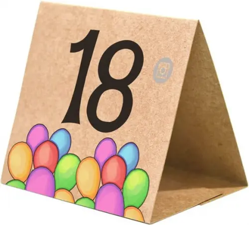 Prisma / Marcador de mesa personalizado festas