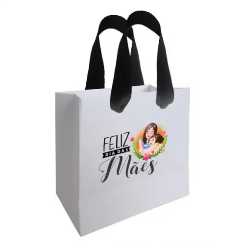 Sacolinha com Alça, Dia das Mães, Personalizada. Mod.03.