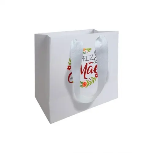 Sacolinha com Alça, Dia das Mães, Personalizada. Mod.10.