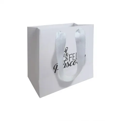 Sacolinha com Alça, Feliz Páscoa, Personalizada. Mod.06.