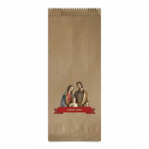 Sagrada Família - Saquinho Kraft Simples Personalizado
