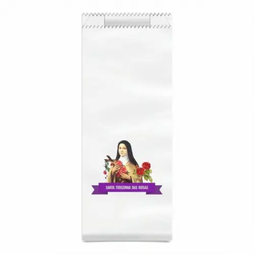 Santa Terezinha - Saquinho Kraft Simples Personalizado