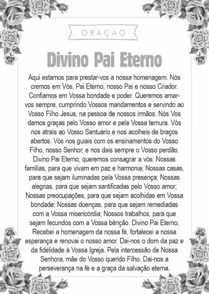 Santinho Divino Pai Eterno. Pcte c/ 250 Unids