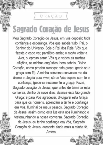 Santinho Sagrado Coração de Jesus. Pcte c/ 250 Unids