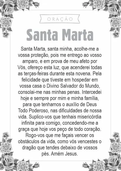 Santinho Santa Marta. Pcte c/ 250 Unids