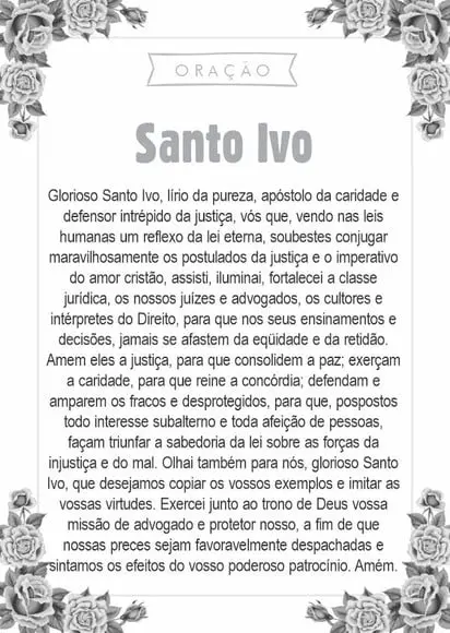 Santinho Santo Ivo. Pcte c/ 250 Unids