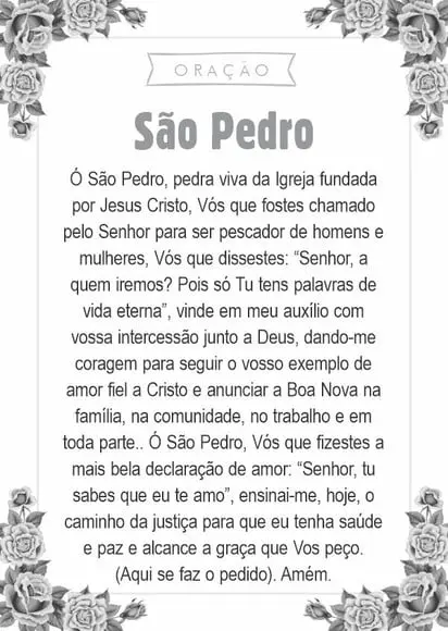 Santinho São Pedro. Pcte c/ 250 Unids
