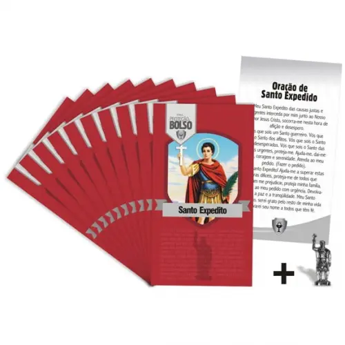 SANTO ANTONIO DE PÁDUA | CARTÃO DE BOLSO + MINI IMAGEM