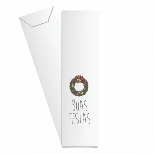 SAQUINHO DE PAPEL PORTA TALHERES PERSONALIZADO NATAL