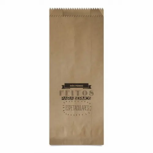SAQUINHO KRAFT SIMPLES PERSONALIZADO - ESPETACULARES...