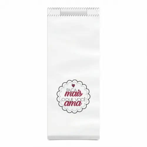 Saquinho Kraft Simples Personalizado - Faça Mais...