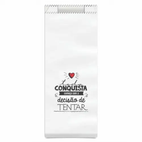 SAQUINHO PAPEL PERSONALIZADO - FRASES