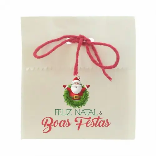 Saquinho Papel Personalizado - Natal / Ano Novo
