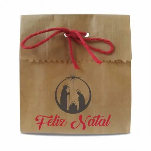 SAQUINHO PAPEL PERSONALIZADO - NATAL / ANO NOVO