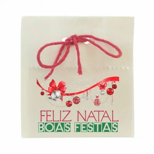 SAQUINHO PAPEL PERSONALIZADO - NATAL / ANO NOVO