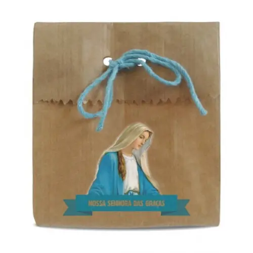 SAQUINHO PAPEL PERSONALIZADO - NOSSA SENHORA DAS GRAÇAS