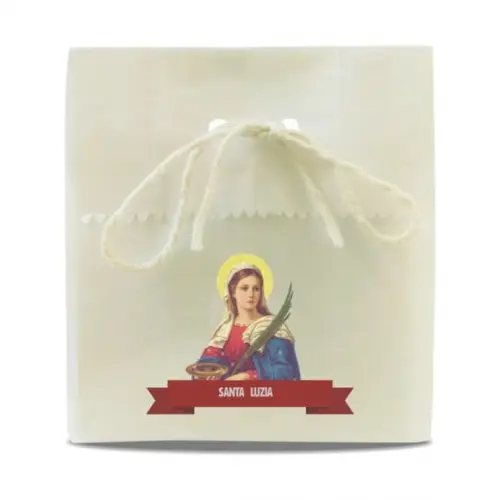 SAQUINHO PAPEL PERSONALIZADO - SANTA LUZIA