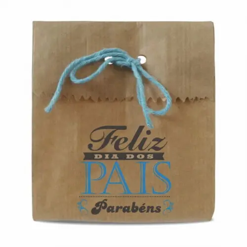 Saquinho Papel Personalizado Dia dos Pais