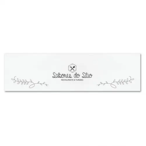 Saquinho porta talher personalizado