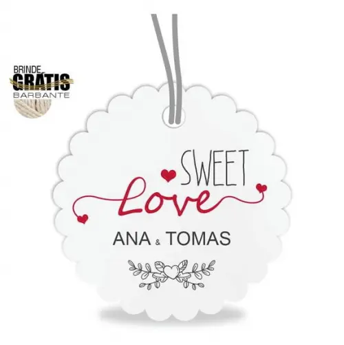 Tag casamento escalope sweet love