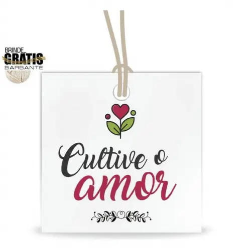 Tag casamento quadrada cultive amor