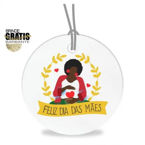 Tag Dia das Mães Personalizada, Mod.05
