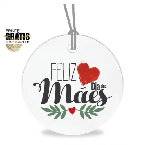 Tag Dia das Mães Personalizada, Mod.06