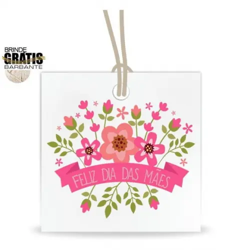 Tag Dia das Mães Personalizada, Mod.05