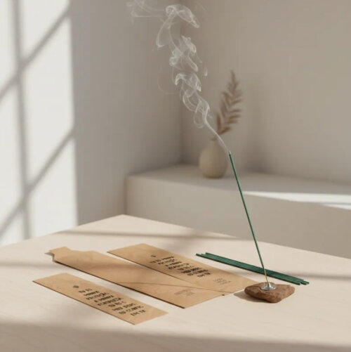 Lembrancinha Religiosa Kit Incenso Católico Deus Minha Fortaleza