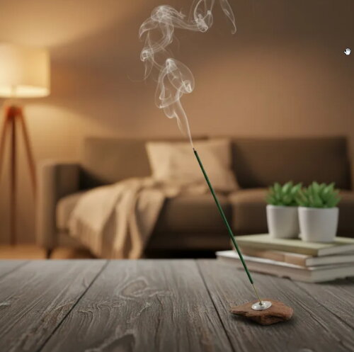 Kit Incenso Personalizado Flores Coloridas Linha Afetiva - 24un