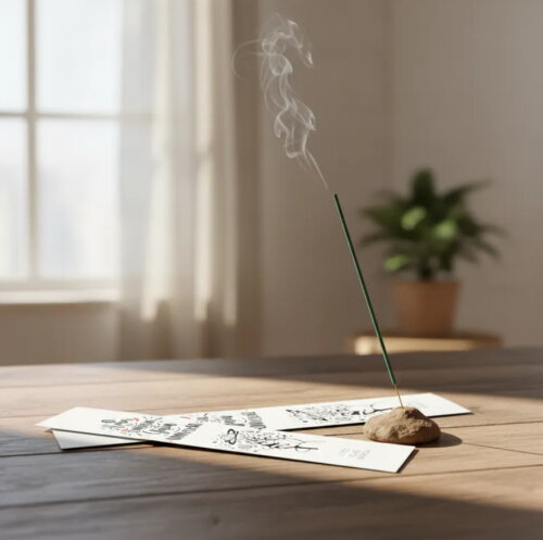 Kit Incenso Personalizado Galáxia Planeta Saturno Kraft - 24un