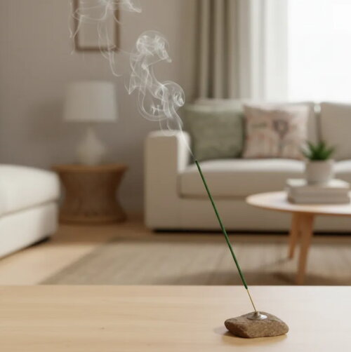 Kit Incenso Personalizado Mandala Colorida Mimo Branco - 24un