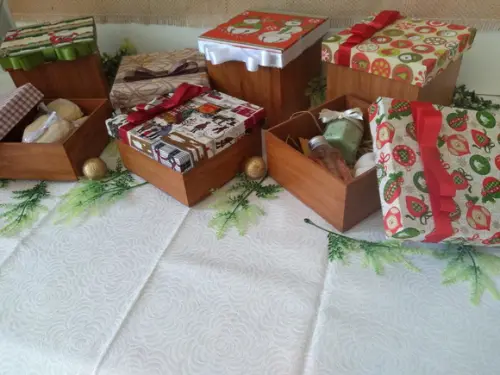Caixa Presente de Natal