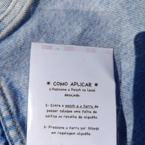 Café da Manhã Patchs Bordados Termocolantes
