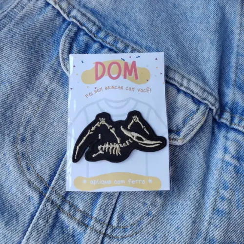 Fóssil Dinossauro Patch Lembrancinha para Aniversário  10 peças
