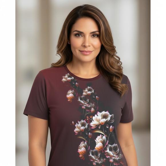 Blusa Feminina Tshirt do P ao Plus Size