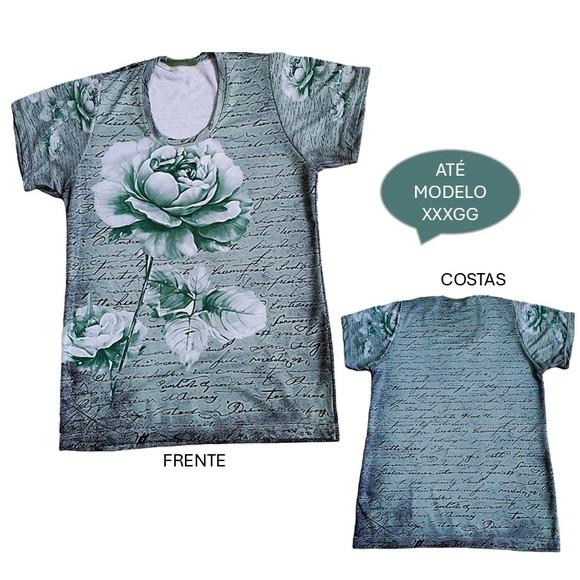 Blusa Feminina Tshirt do P ao Plus Size